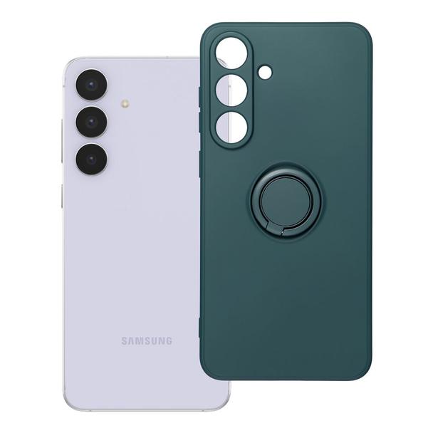 Futerał do Samsung S25 FE Silicone Ring zielony