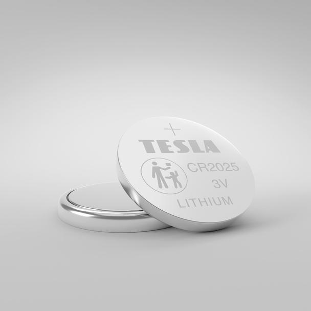 TESLA bateria litowa CR2025 [5x120] 3V 5 szt