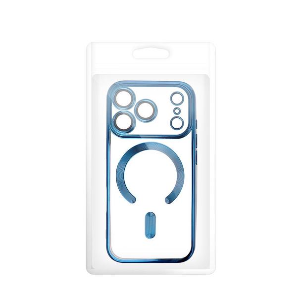 Etui na iPhone 18 Pro / 17 Pro Electro Mag Cover zgodne z MagSafe granatowe