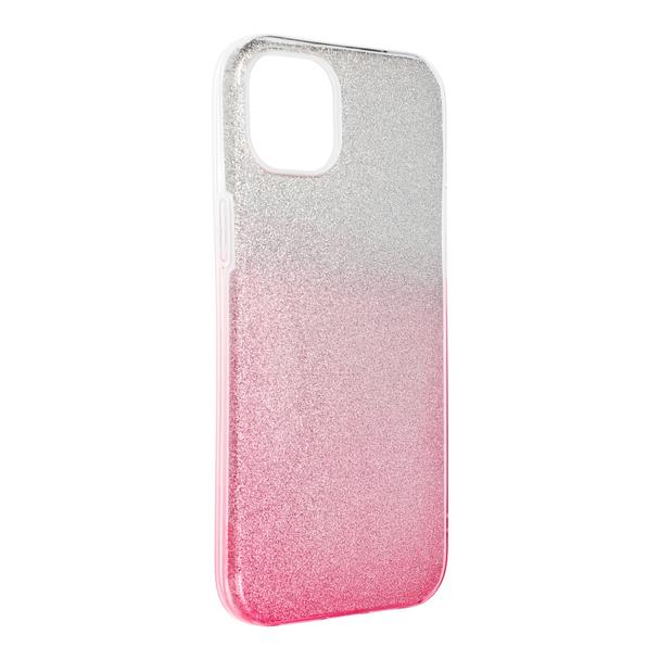 Futerał SHINING do IPHONE 14 Plus transparentny różowy