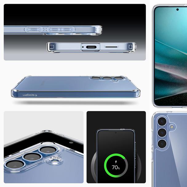 SPIGEN futerał ULTRA HYBRID do SAMSUNG S25 crystal clear