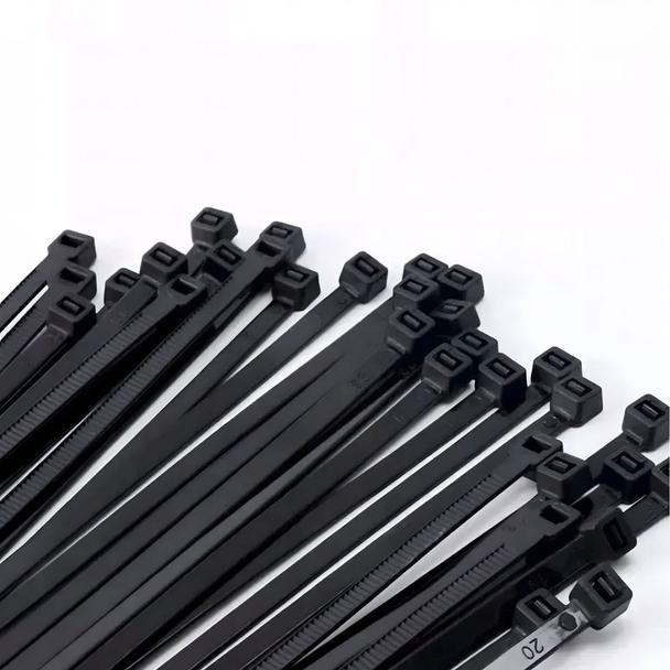Opaski zaciskowe "Trytytki" 4,8 x 200 mm 100 sztuk RC-K-1296 czarne