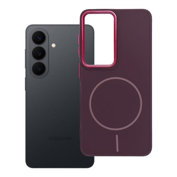 Futerał do Samsung S26 Frame Mag Cover zgodny z MagSafe fioletowy
