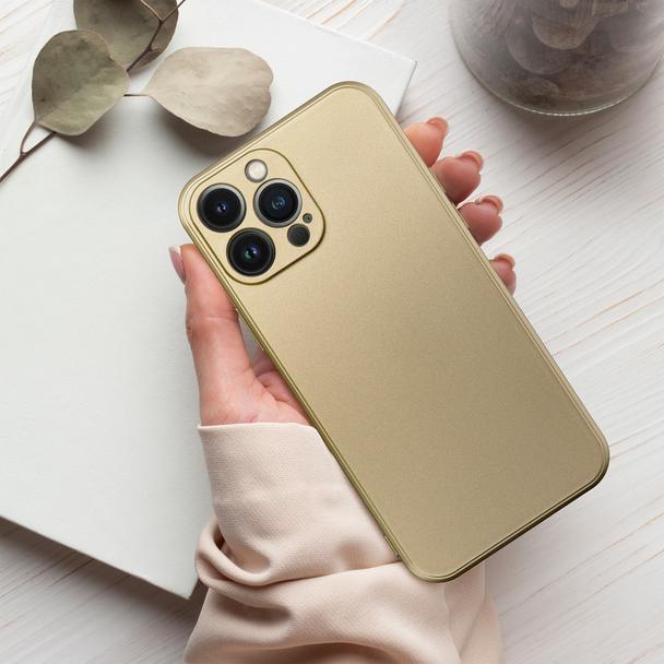 Futerał do iPhone 16e (SE 4 2025) / 17e Metallic złoty