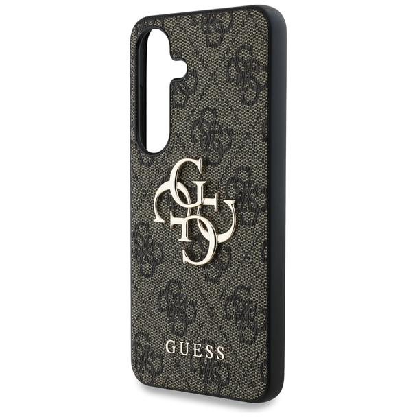 GUESS futerał do SAMSUNG S25 GUHCS25S4GMGBR (4G PU Big Logo) brązowy