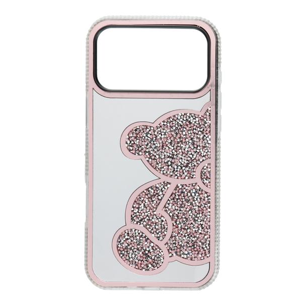 Etui na iPhone 18 Pro Max / 17 Pro Max Teddy Bear różowe