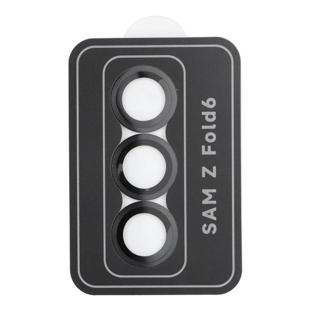 Osłona aparatu PROTECTOR 9H + aplikator do SAMSUNG FOLD 6 czarna