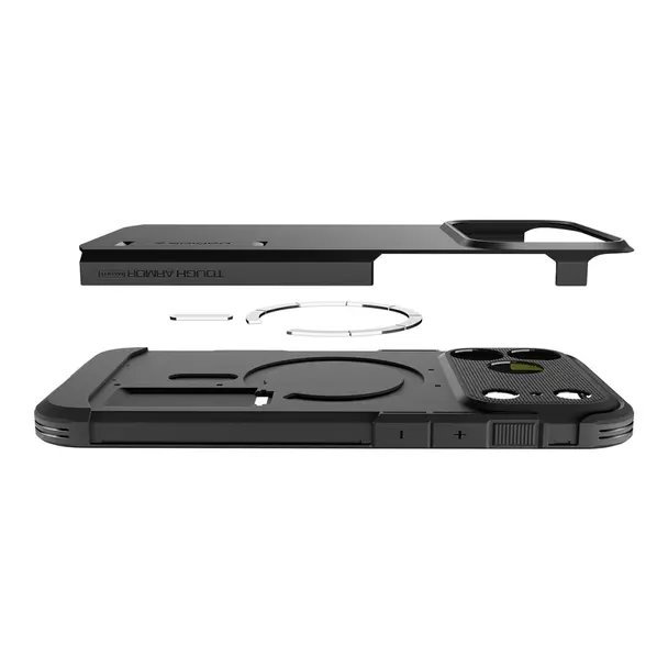 SPIGEN futerał TOUGH ARMOR MAG kompatybilny z MagSafe do IPHONE 17 Pro black