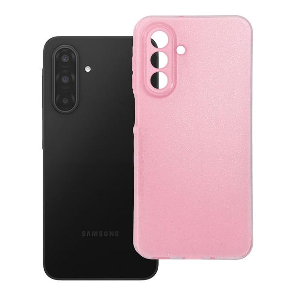 Futerał do Samsung A17 Clear Case 2 mm Blink różowy