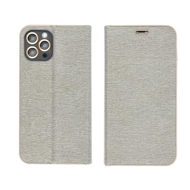 Etui z klapką na Samsung A53 5G Luna Book Gold srebrne