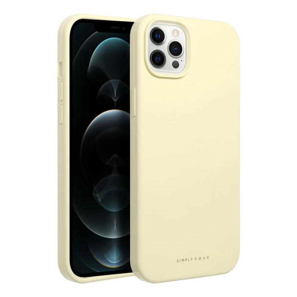 ROAR futerał CLOUD SKIN do IPHONE 12 Pro Jasnożółty