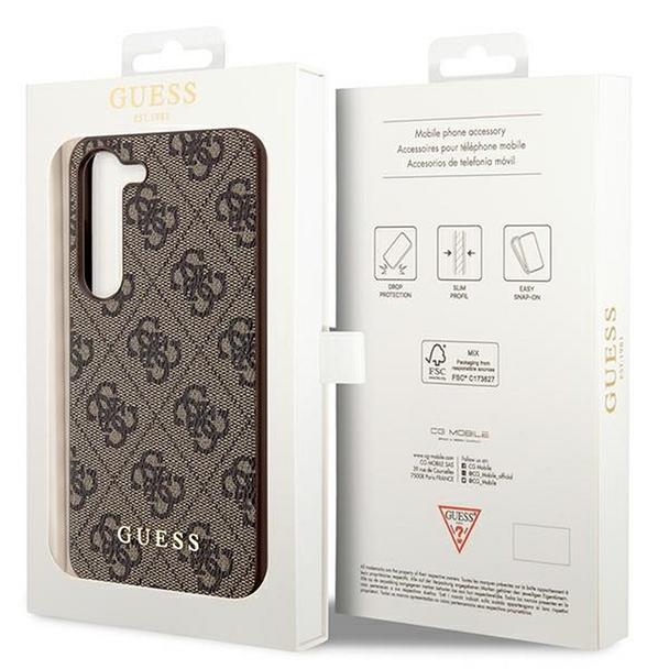 GUESS futerał do SAMSUNG A55 GUHCSA55GF4GBR (PU 4G with Charm) brązowy
