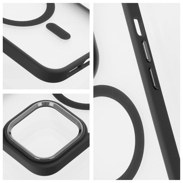 Futerał do iPhone 17 PRO MAX Matte Mag Cover zgodny z MagSafe czarny