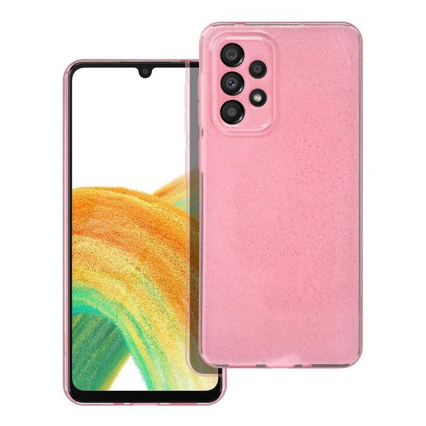 Futerał CLEAR CASE 2 mm BLINK do SAMSUNG A33 5G różowy