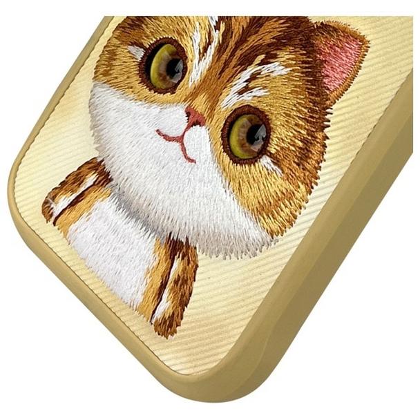 NIMMY futerał BIG EYED PET 2.0 Cat do IPHONE 16 Pro Max khaki