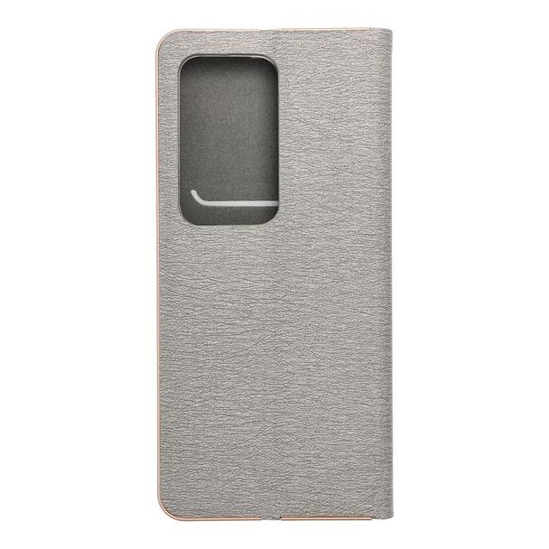Etui z klapką na Xiaomi Redmi 15 4G / 5G (171.1) Luna Book Gold srebrne