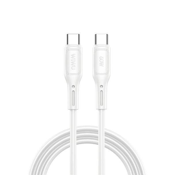 Kabel USB C do USB C Wiwu 30W Wi-C043E biały
