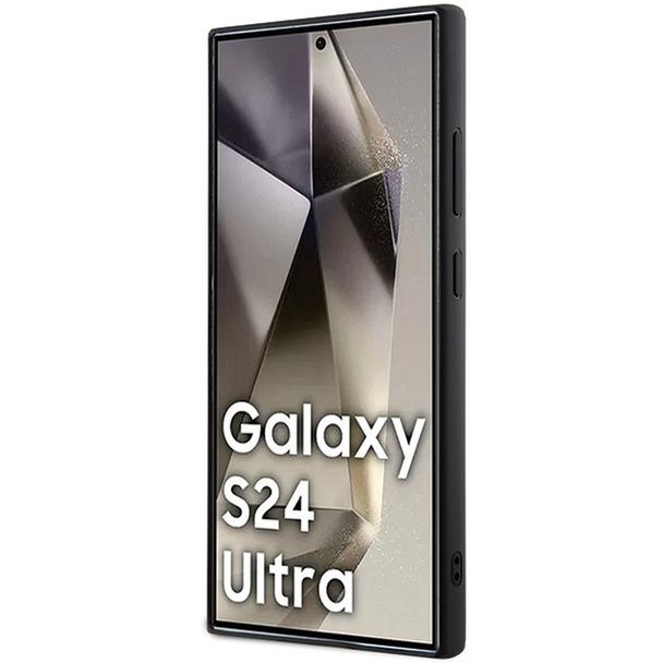 KARL LAGERFELD futerał do SAMSUNG S24 Ultra KLHCS24L3DRKCNK (3D RUBBER KC NFT) czarny