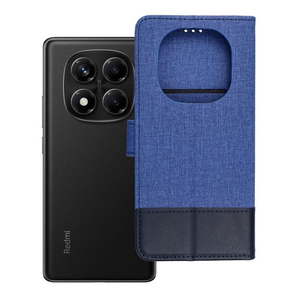 Etui z klapką na Xiaomi Redmi Note 14 PRO 4G Gomma Book niebieskie