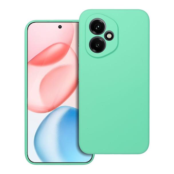 Futerał do Honor 400 5G Silicone 2mm miętowy