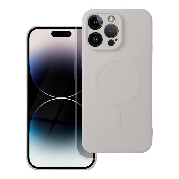 Futerał do iPhone 17 PRO MAX Silicone Mag Cover zgodny z MagSafe tytanowy