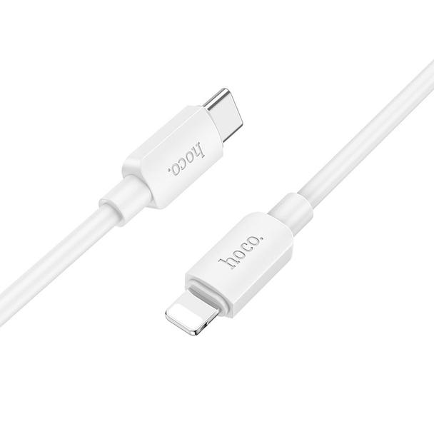 Kabel USB C do Lightning Hoco PD 2,4A 20W 1 m X96 biały