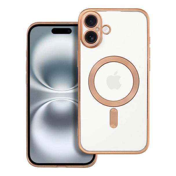 Futerał do iPhone 16 PLUS Electro Mag Cover zgodny z MagSafe złoty
