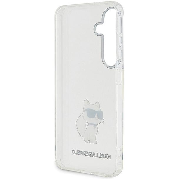 KARL LAGERFELD futerał do SAMSUNG S24 KLHCS24SHNCHTCT (IML NFT CHOUPETTE) transparentny