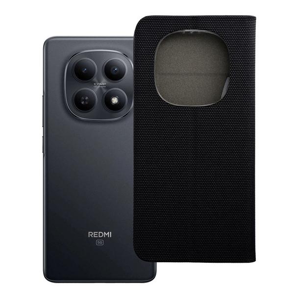 Etui z klapką na Xiaomi Redmi NOTE 15 5G Sensitive Book czarne