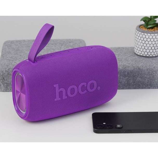 Głośnik bluetooth 2 x 10W 3h Hoco HC25 fioletowy