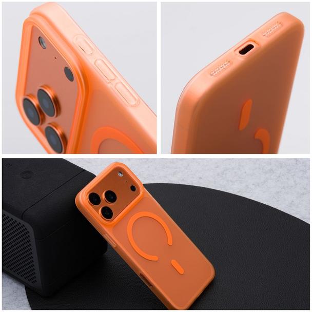 Etui na iPhone 18 Pro / 17 Pro Go Orange zgodne z MagSafe pomarańczowe