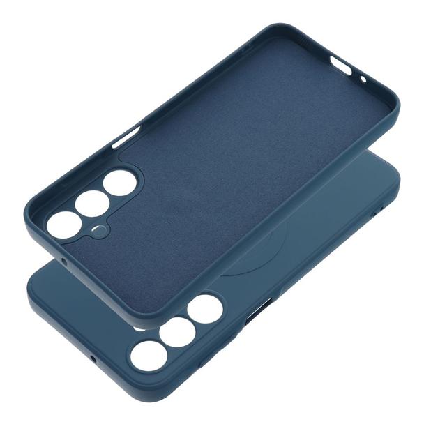 Futerał do Samsung A16 5G / A16 4G Silicone Mag Cover zgodny z MagSafe niebieski