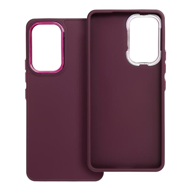 Futerał do Samsung A53 5G Frame fioletowy