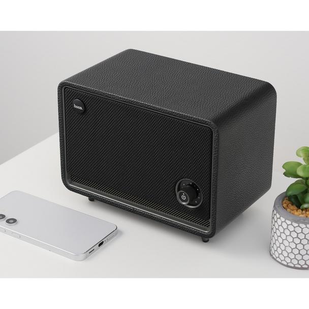 Głośnik bluetooth retro 30W 10h Hoco BS65 czarny
