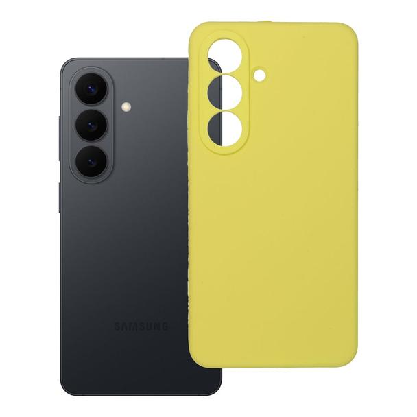 Futerał do Samsung S26 Silicone 2mm żółty