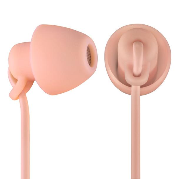 Słuchawki przewodowe douszne Jack 3,5 mm Thomson EAR3008 jasno różowe