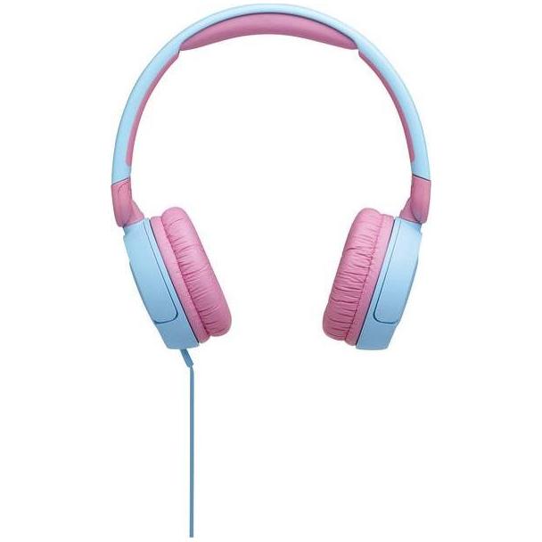 Słuchawki przewodowe nagłowne JBL JR310 różowo niebieskie