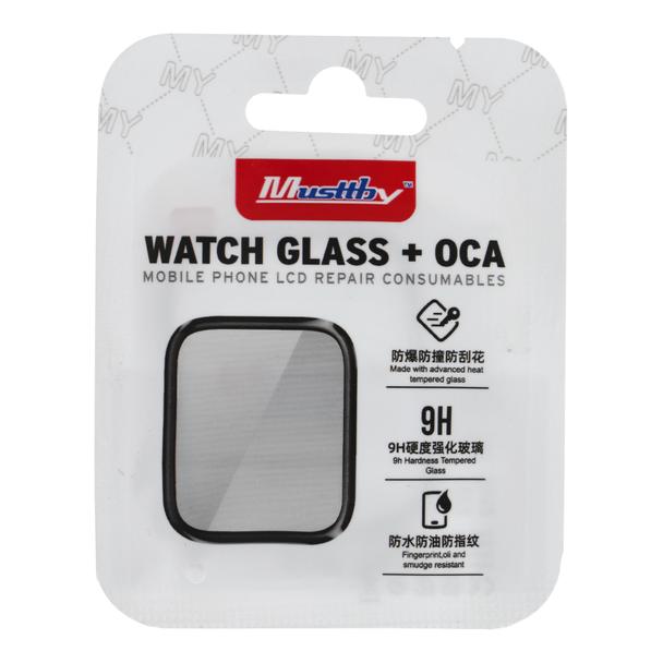 MUSTTBY Szybka + OCA do APPLE Watch Seria  1-38MM