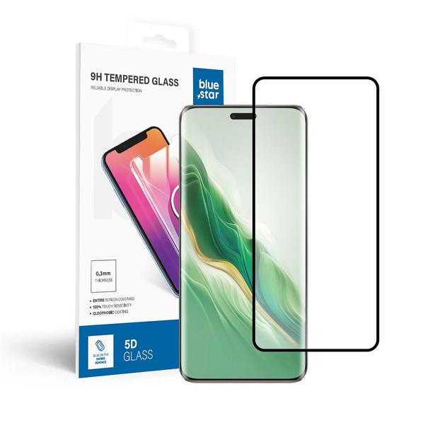 Szkło hartowane do Honor Magic 6 PRO Blue Star 5D czarne