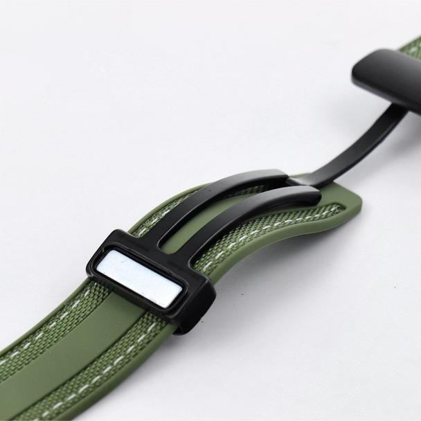 Pasek do zegarka 22 mm Titmo Strap S7 silicone zielony