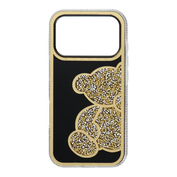 Futerał do iPhone 17 PRO Teddy Bear złoty