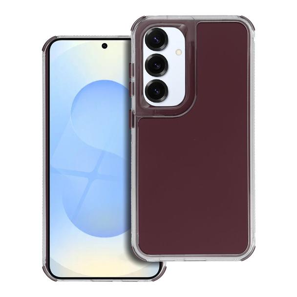Futerał do Samsung S25 Matrix purpurowy