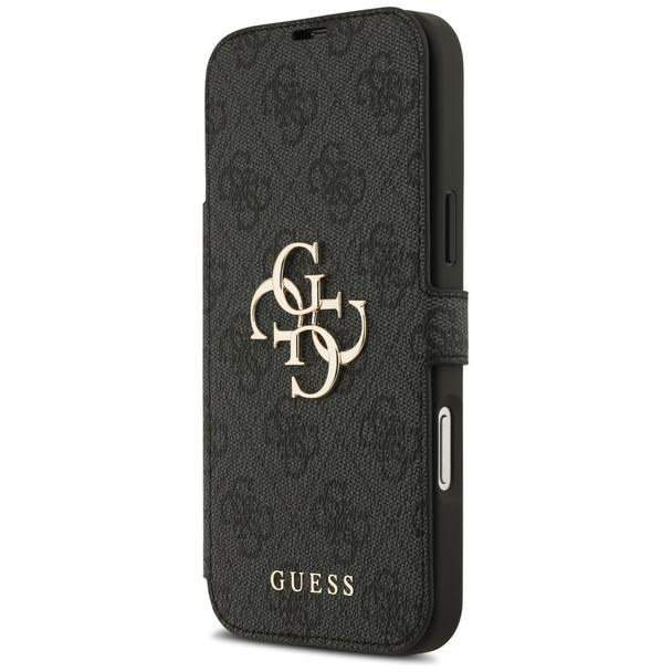 GUESS kabura do IPHONE 17 Pro Max GUBKP17X4GMGGR (PU 4G Metal Logo) czarna