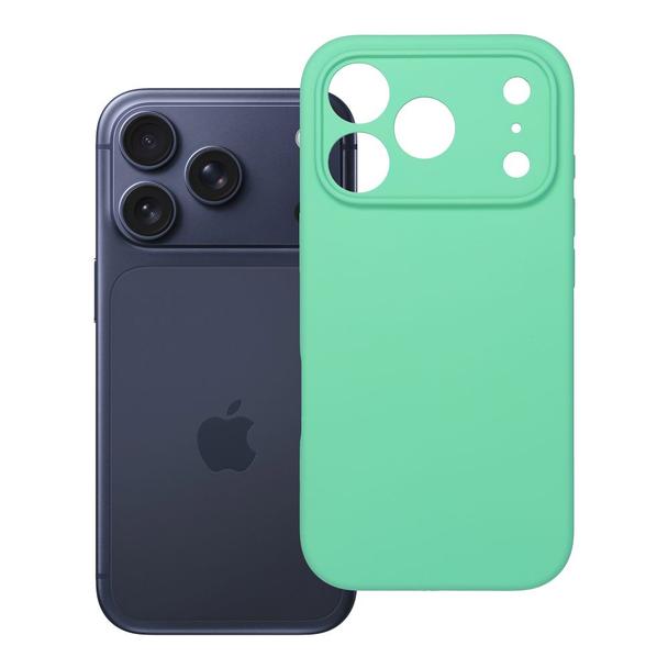 Futerał do iPhone 17 PRO Silicone 2mm miętowy