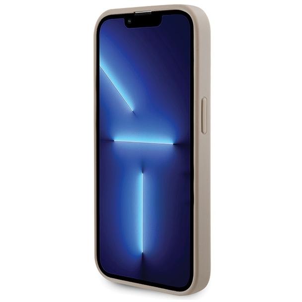 GUESS futerał do IPHONE 15 Pro GUHCP15LPS4DGPD (Strass Metal Logo) złoty
