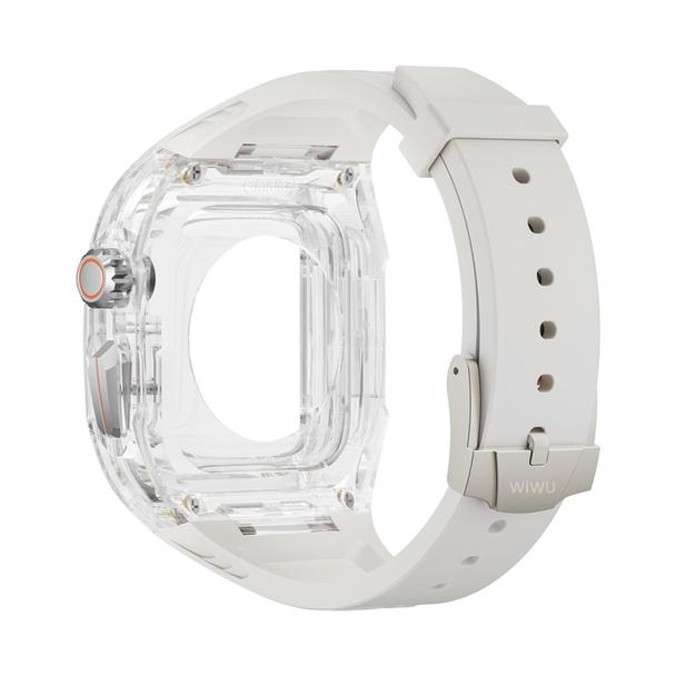 WiWU - Pasek do smartwatcha Wi-WB013 Rambo Watch Band 42/44/45mm - biały