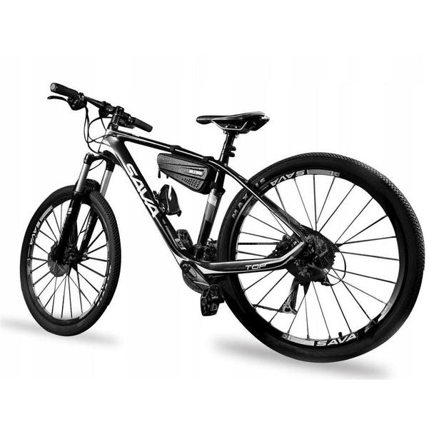 WILDMAN sakwa rowerowa pod ramę na zamek 1,2L ES4 czarna