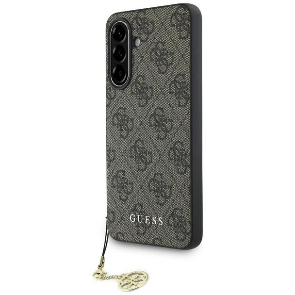 GUESS futerał do SAMSUNG A36 GUHCSA36GF4GBR (PU 4G Charm) brązowy