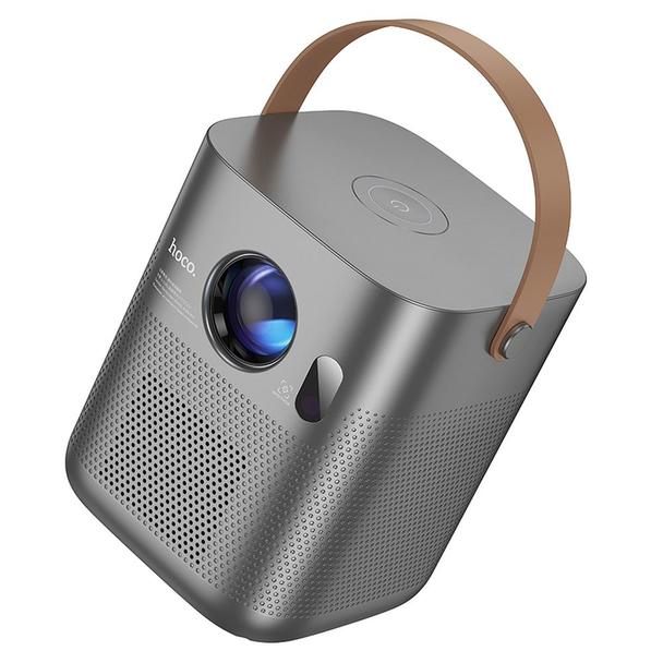 Projektor HD Ready Hoco z systemem Android Wi-Fi Bluetooth 720P DT4 szary