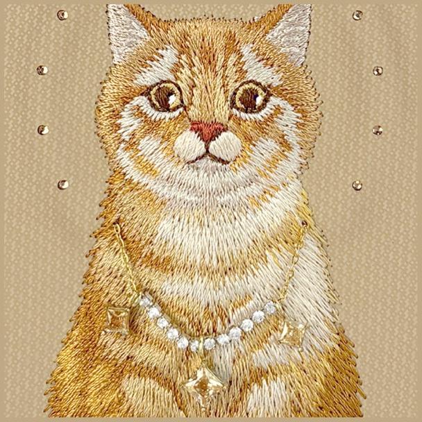 NIMMY futerał LUCKY FASHION CAT kompatybilny z MagSafe do IPHONE 18 Pro/17 Pro brązowy